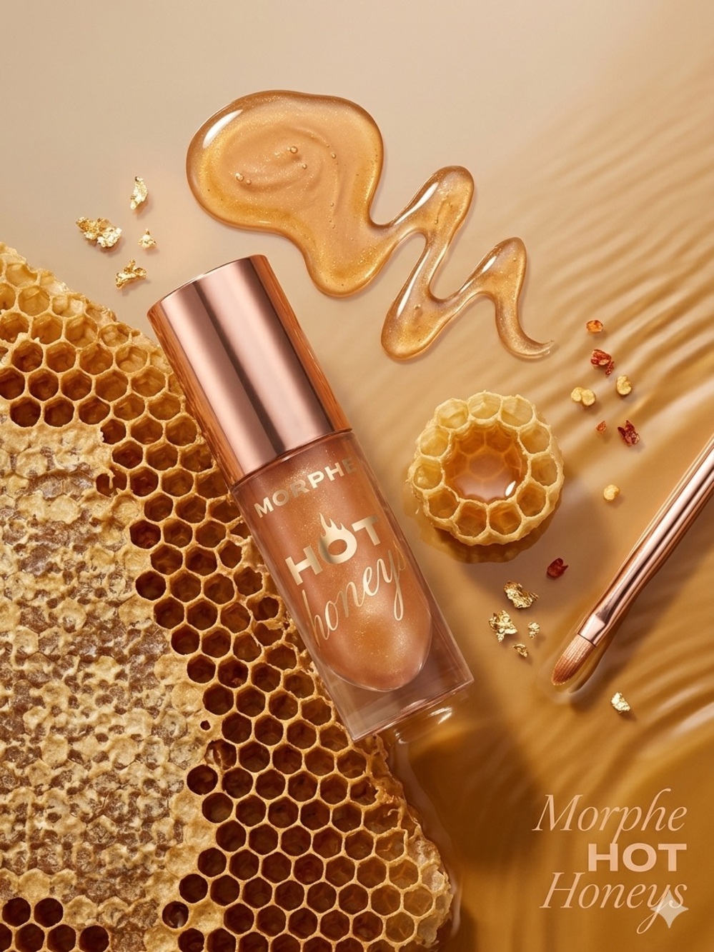 Morphe Hot Honeys Plumping Lip Oil - Royal Sting - NIB - Picture 2 of 5